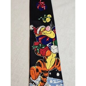 Pooh Brand Tigger w/ Presents Men's Tie 55 3/4" x 4"